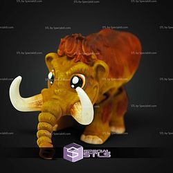 Super Basic STL Flexi Cute Mammoth