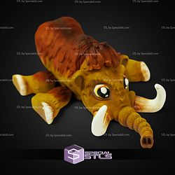 Super Basic STL Flexi Cute Mammoth