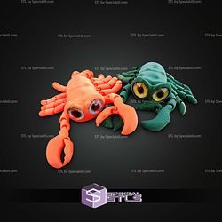 Super Basic STL Flexi Flexi Cartoon Scorpion