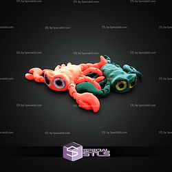Super Basic STL Flexi Flexi Cartoon Scorpion