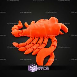 Super Basic STL Flexi Flexi Cartoon Scorpion