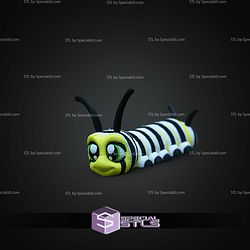 Super Basic STL Flexi Monarch Caterpillar