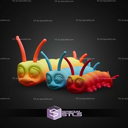 Super Basic STL Flexi Monarch Caterpillar