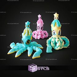 Super Basic STL Flexi Squid