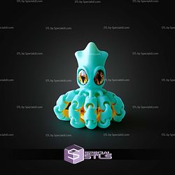 Super Basic STL Flexi Squid