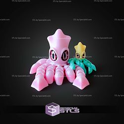Super Basic STL Flexi Squid