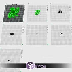 Super Basic STL Flexi Squid