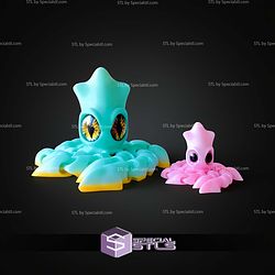 Super Basic STL Flexi Squid