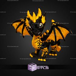 Super Basic STL Flexi Western Dragon