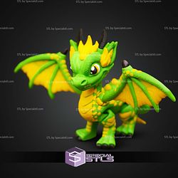 Super Basic STL Flexi Western Dragon