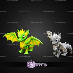 Super Basic STL Flexi Western Dragon