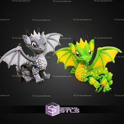 Super Basic STL Flexi Western Dragon