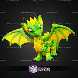 Super Basic STL Flexi Western Dragon