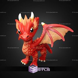 Super Basic STL Flexi Western Dragon