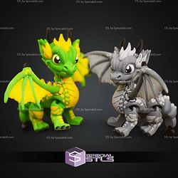 Super Basic STL Flexi Western Dragon