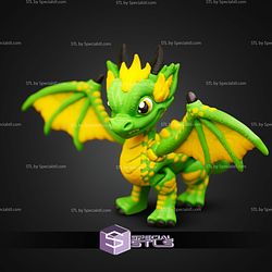 Super Basic STL Flexi Western Dragon