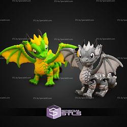Super Basic STL Flexi Western Dragon
