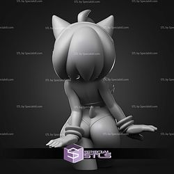 Super Basic STL Furry Amy Rose