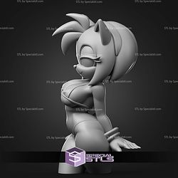 Super Basic STL Furry Amy Rose
