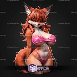 Super Basic STL Furry Fox Overflowing