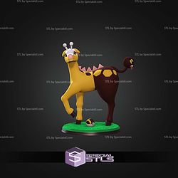 Super Basic STL Girafarig NSFW