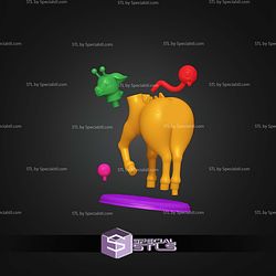 Super Basic STL Girafarig NSFW