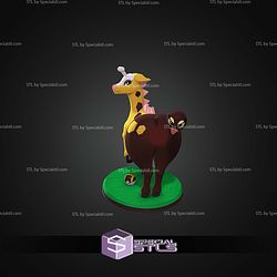 Super Basic STL Girafarig NSFW