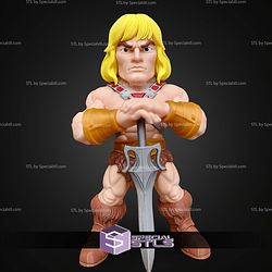 Super Basic STL He Man Multipart