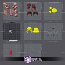Super Basic STL He Man Multipart