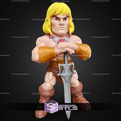 Super Basic STL He Man Multipart