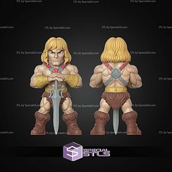 Super Basic STL He Man Multipart