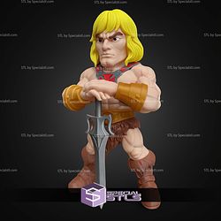 Super Basic STL He Man Multipart
