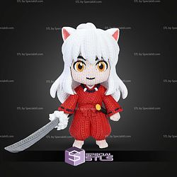 Super Basic STL Inuyasha Knitted
