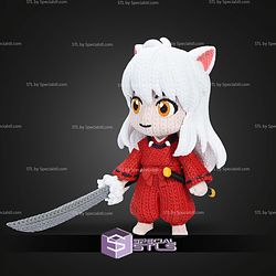 Super Basic STL Inuyasha Knitted