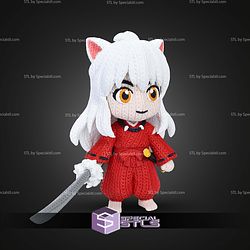 Super Basic STL Inuyasha Knitted