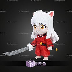 Super Basic STL Inuyasha Knitted
