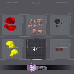 Super Basic STL Ken Street Fighter Multipart