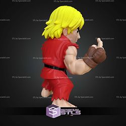 Super Basic STL Ken Street Fighter Multipart
