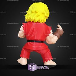 Super Basic STL Ken Street Fighter Multipart