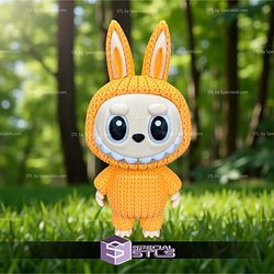 Super Basic STL Knitted Labubu