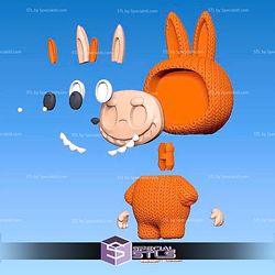 Super Basic STL Knitted Labubu