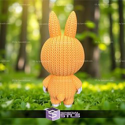 Super Basic STL Knitted Labubu