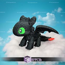 Super Basic STL Knitted Toothless