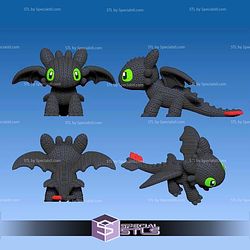 Super Basic STL Knitted Toothless