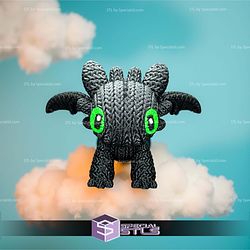 Super Basic STL Knitted Toothless