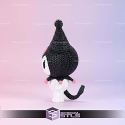 Super Basic STL Kuromi Knitted