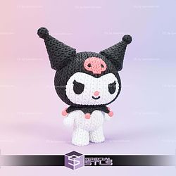 Super Basic STL Kuromi Knitted