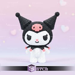 Super Basic STL Kuromi Knitted