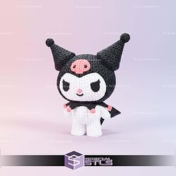 Super Basic STL Kuromi Knitted