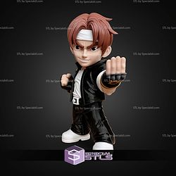 Super Basic STL Kyo Kusanagi Multipart